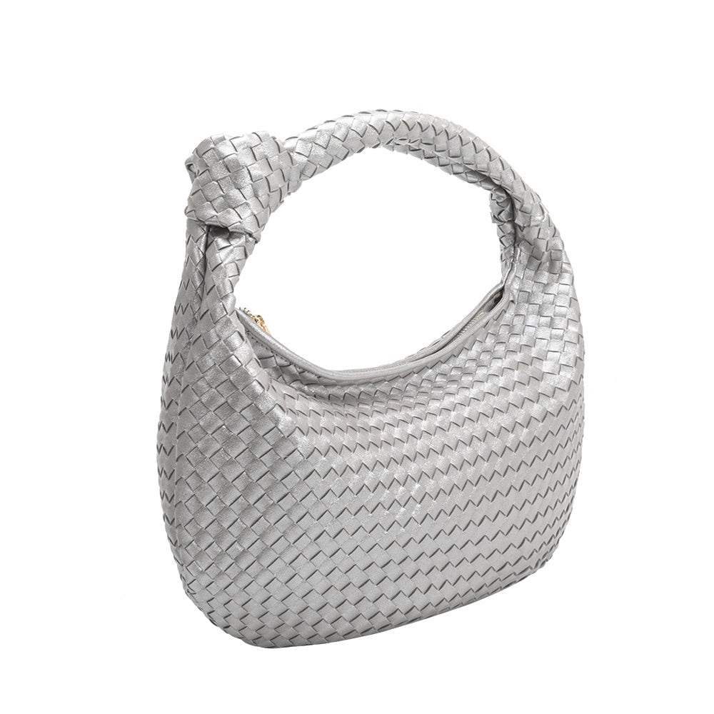 Free People The Brigitte Satchel by Melie Bianco - Silver - Picture 2 of 4